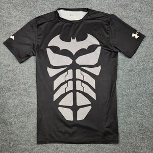 Under Armour Alter Ego Superman Compression Shirt Men's L HeatGear Black